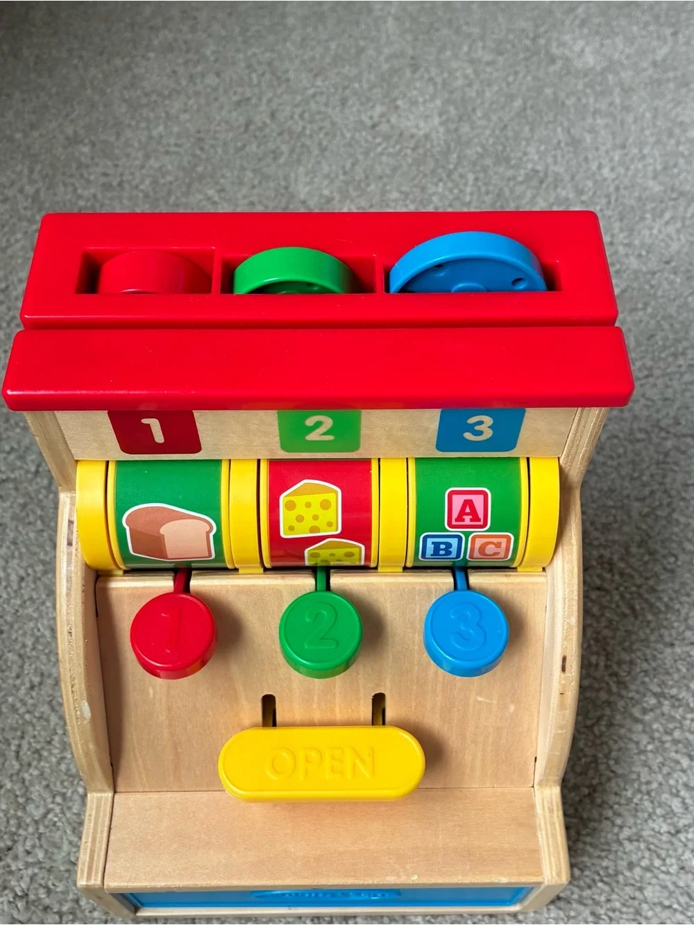 Melissa & Doug colorful wooden